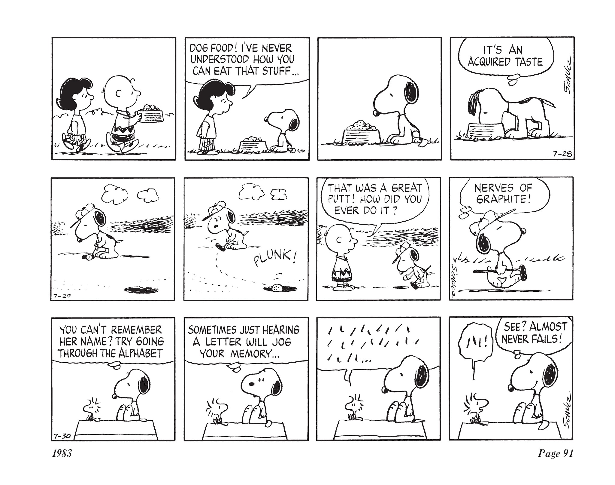 Read online The Complete Peanuts comic -  Issue # TPB 17 - 107