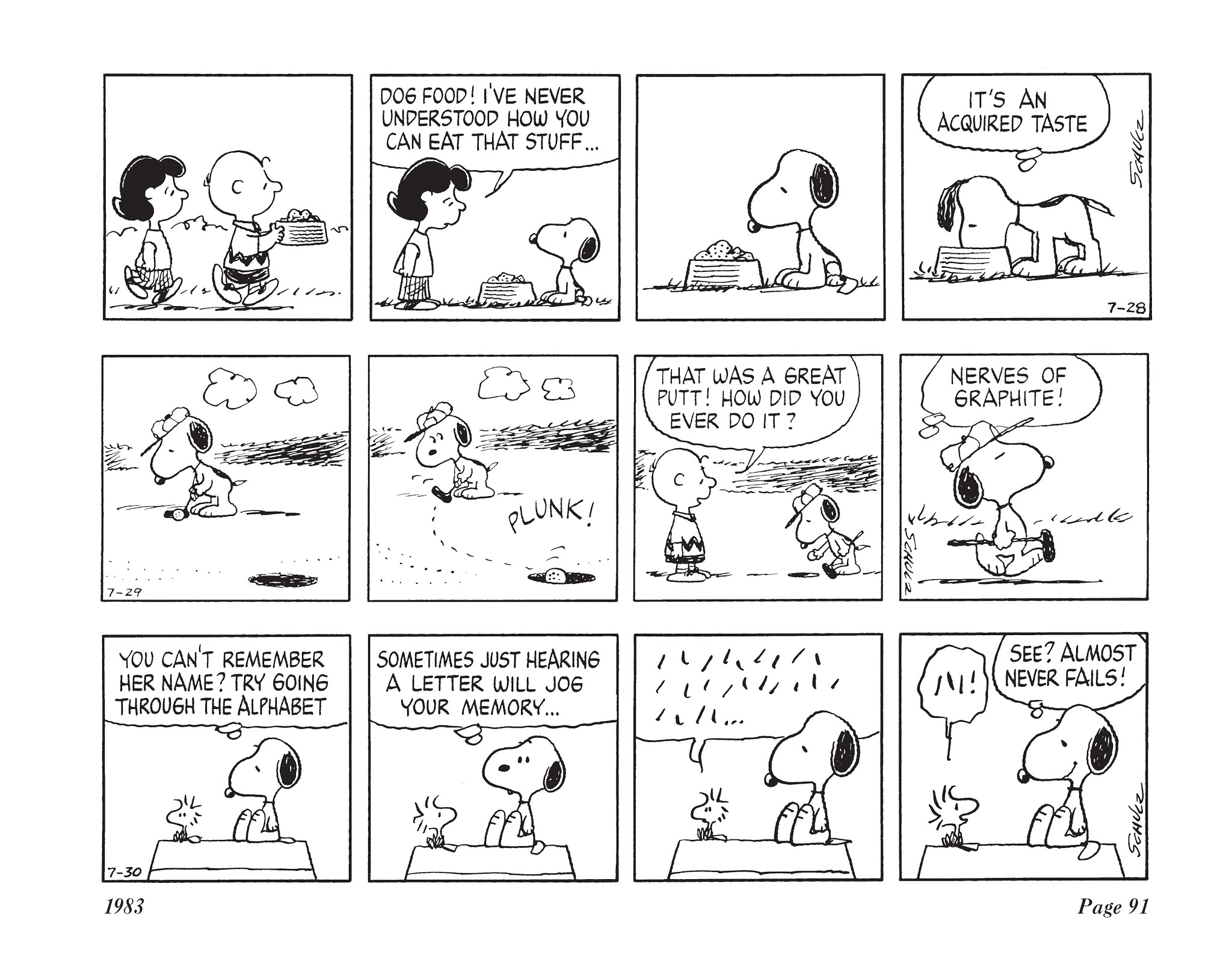Read online The Complete Peanuts comic -  Issue # TPB 17 - 107