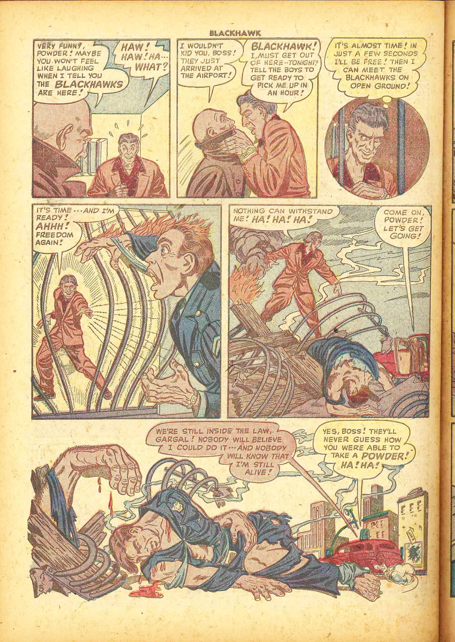 Read online Blackhawk (1957) comic -  Issue #20 - 41