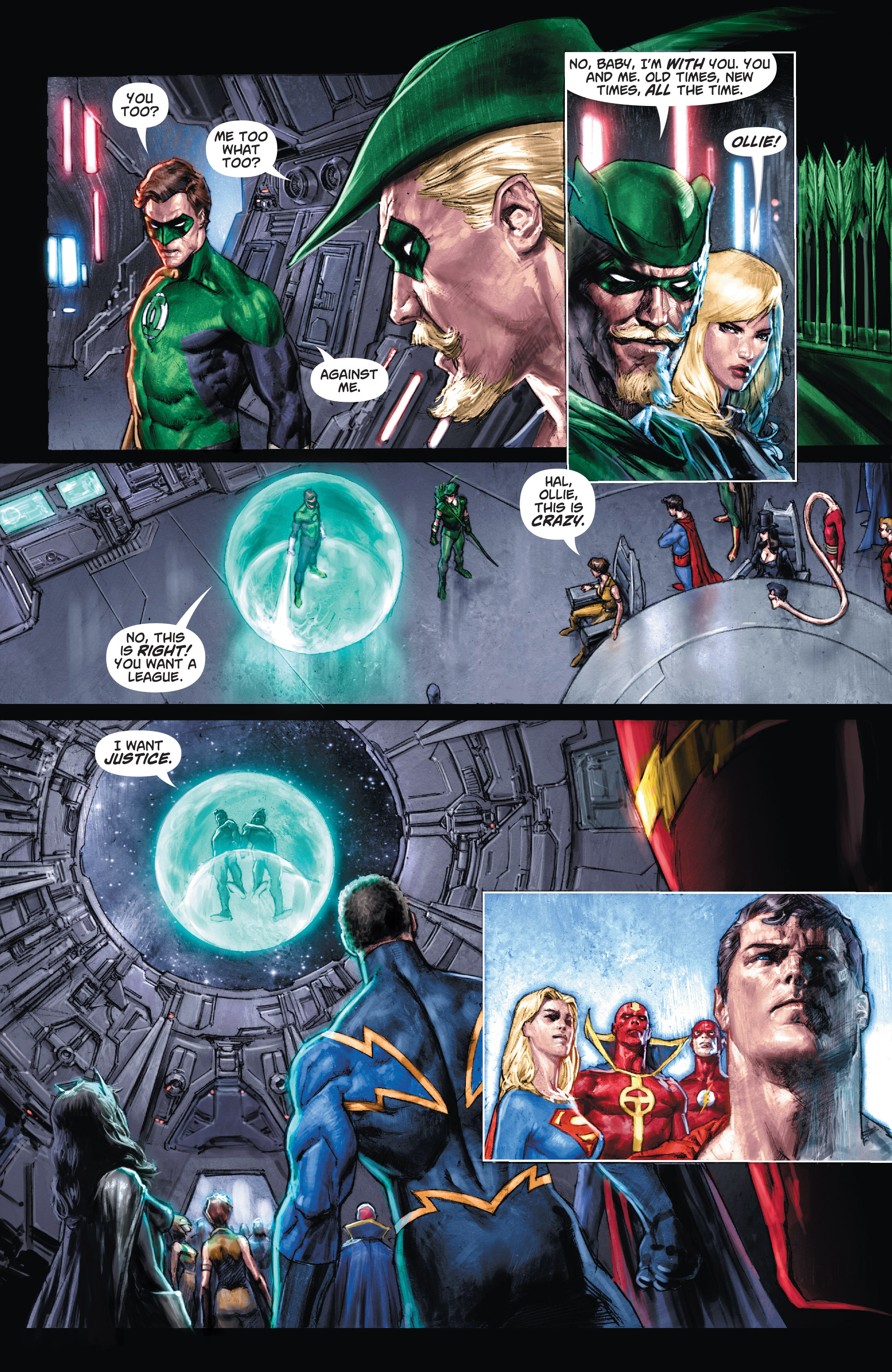 Read online Justice League Cry for Justice comic Issue 1