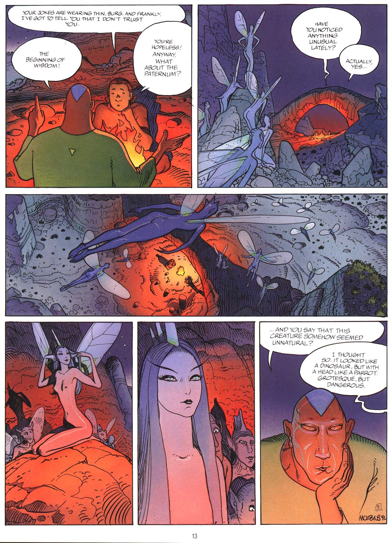 Read online Epic Graphic Novel: Moebius comic -  Issue # TPB 9 - 15