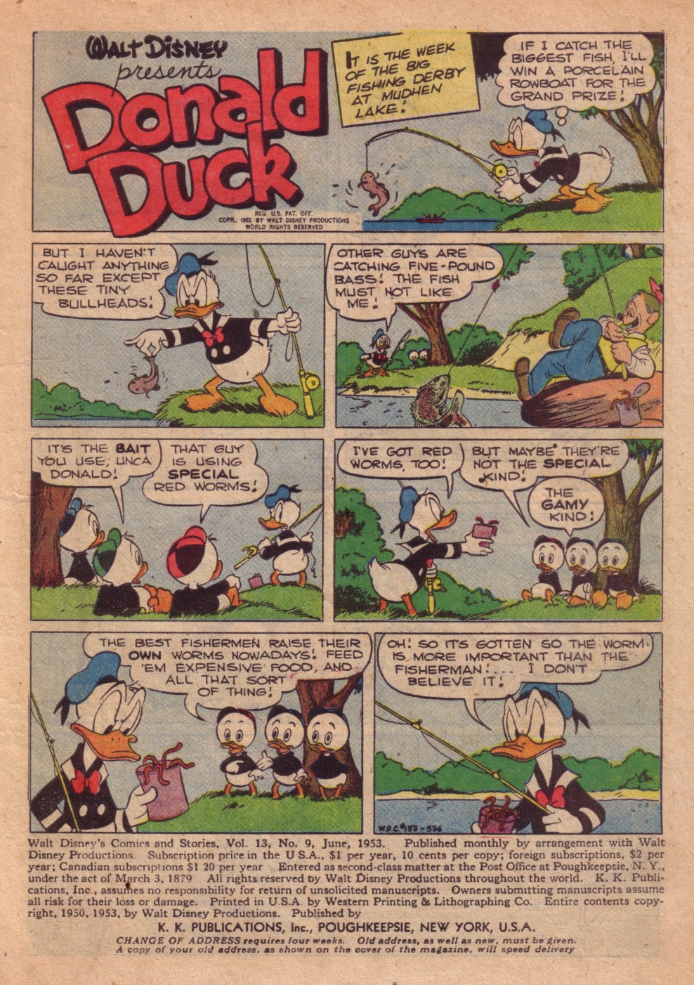 Read online Walt Disney's Comics and Stories comic -  Issue #153 - 3