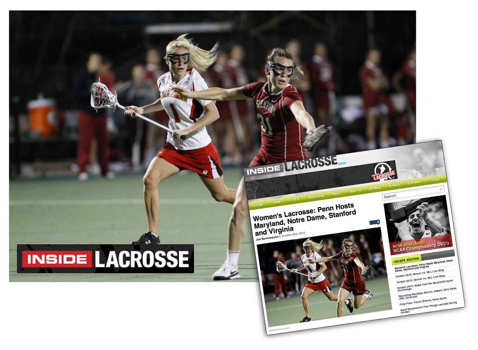 Mike Bahniuk's Game Day Fall Ball CheckIn Inside Lacrosse