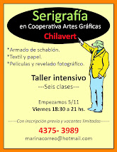 Serigrafía en Cooperativa Artes Gráficas Chilavert
