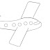 Desenhos de avião para colorir, desenhos divertidos para as crianças