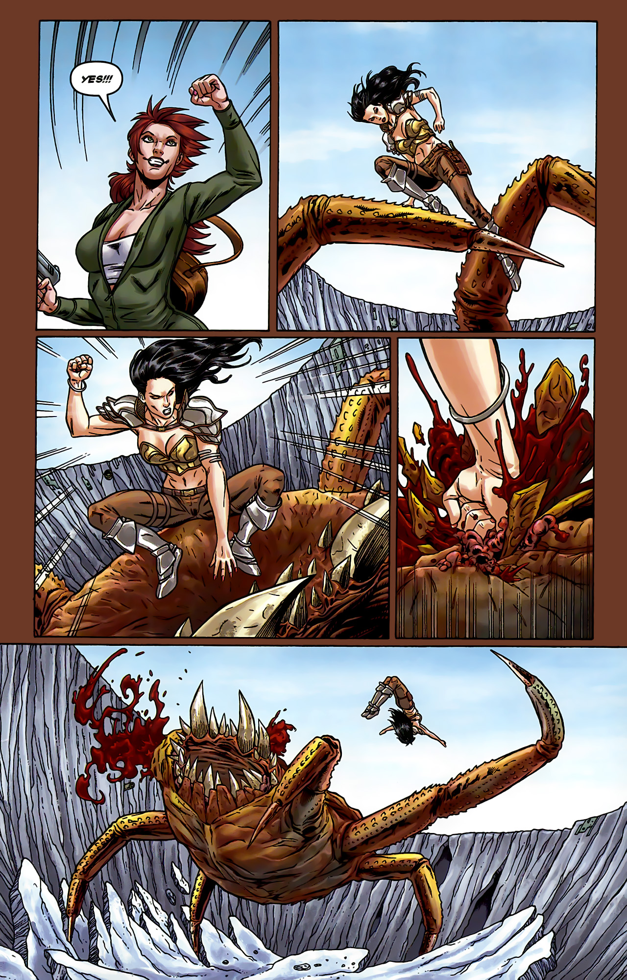 Read online War Goddess comic -  Issue #5 - 20