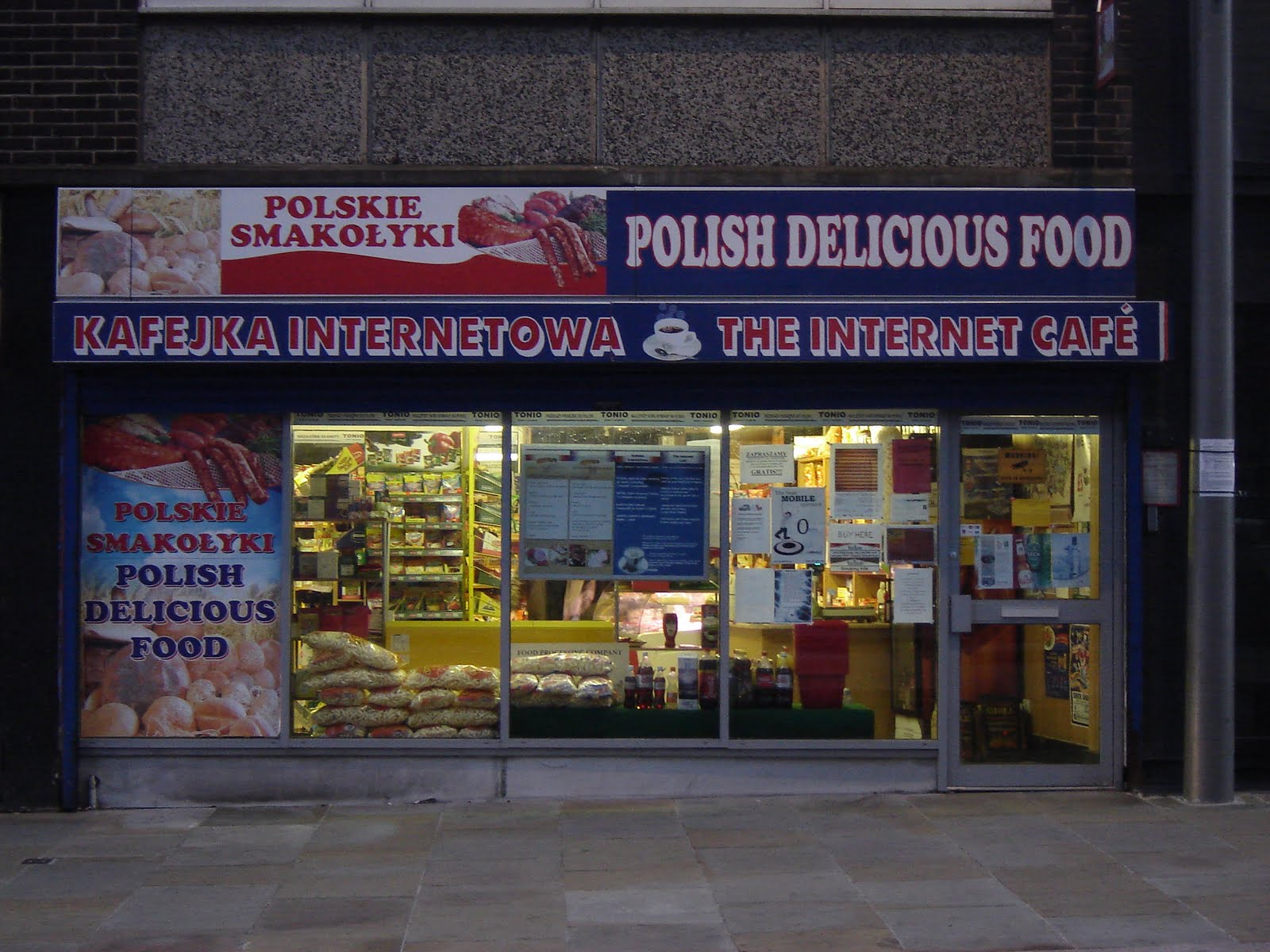 Polish Families in the North East of England Polish Shops in the North