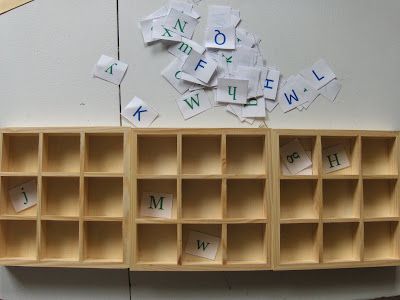 letter font sort
