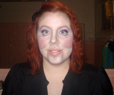 Random Thoughts of a Crazy Liberal: Halloween makeup