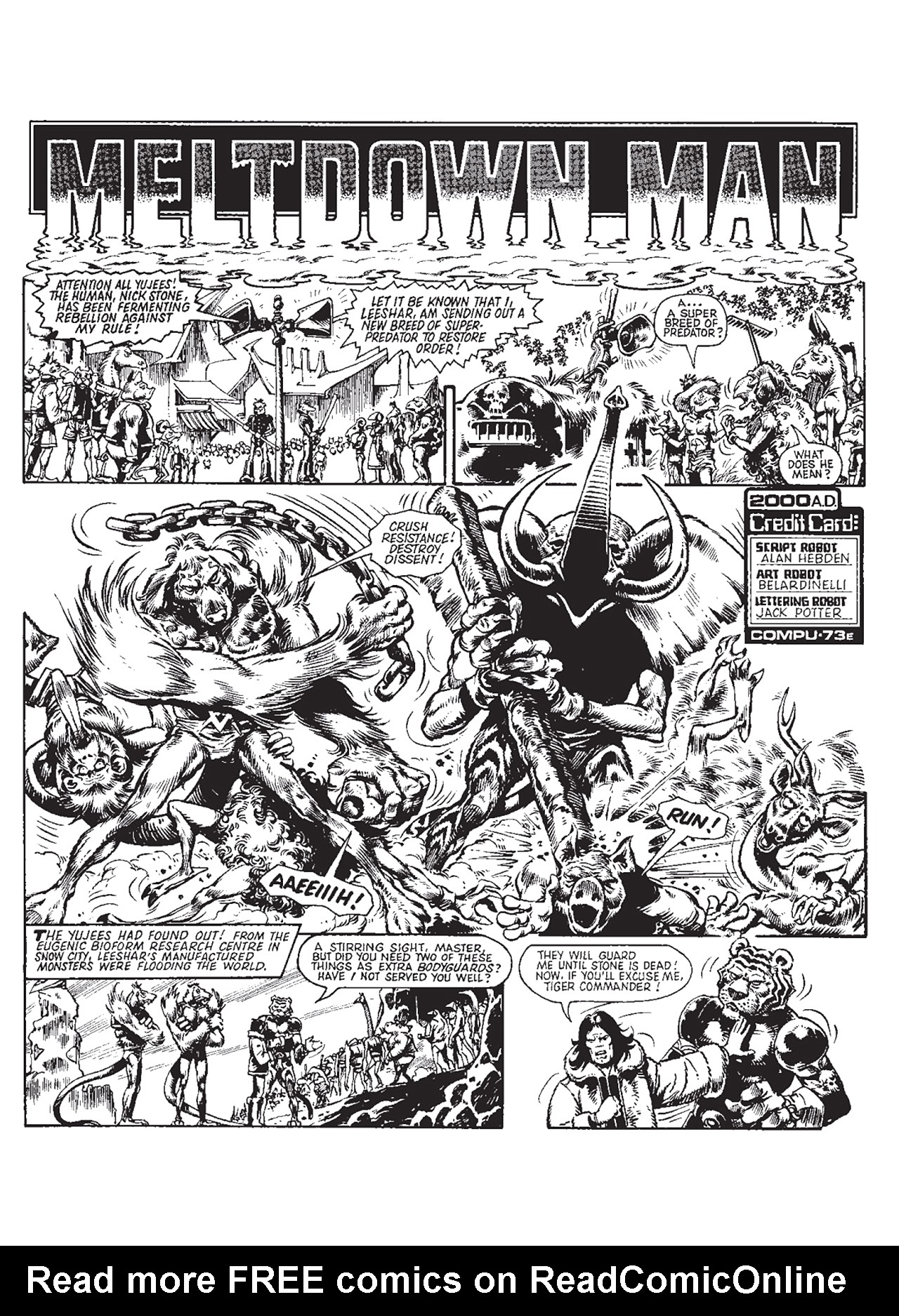 Read online Meltdown Man comic -  Issue # TPB - 198