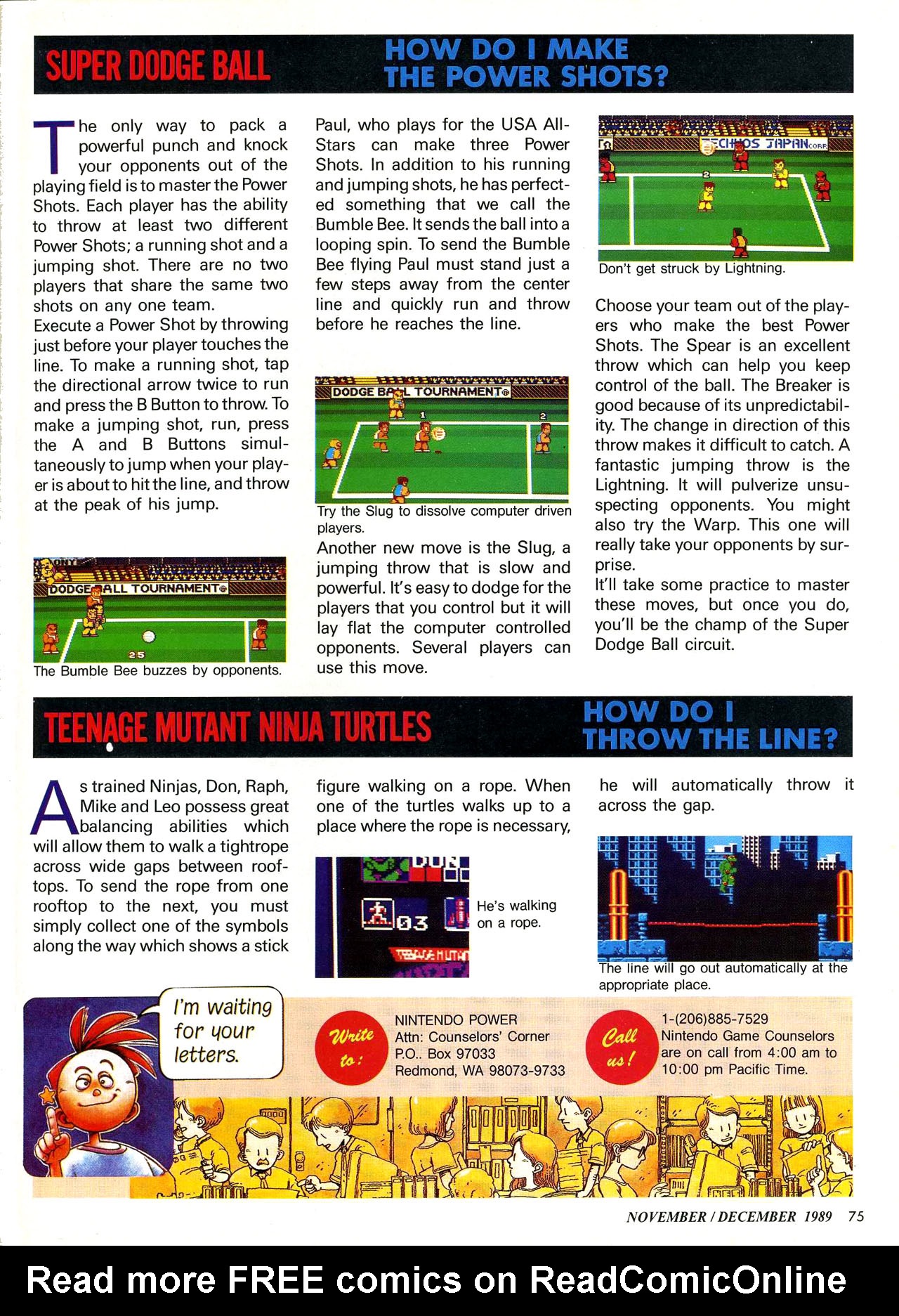 Read online Nintendo Power comic -  Issue #9 - 78