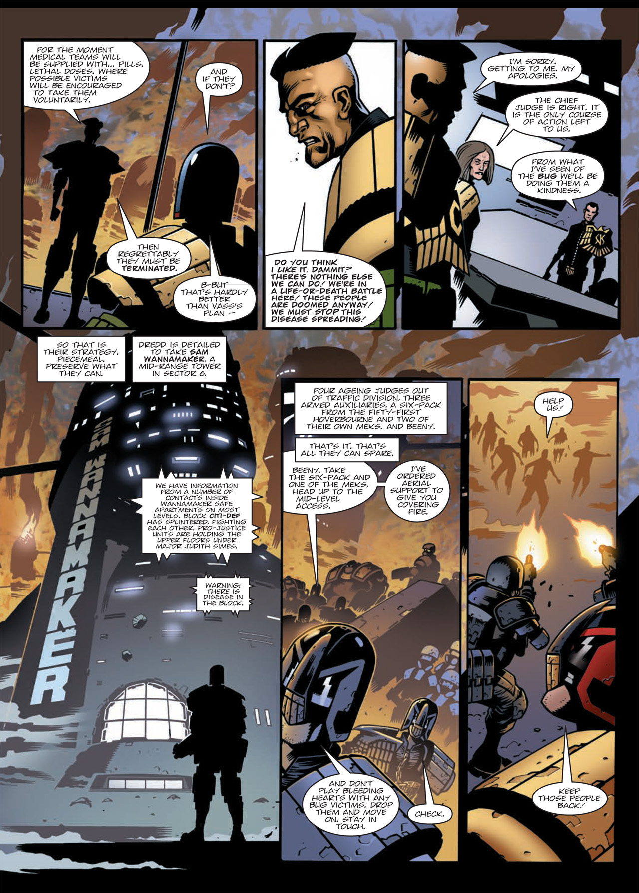 Read online Judge Dredd: Day of Chaos: Endgame comic -  Issue # TPB (Part 2) - 54