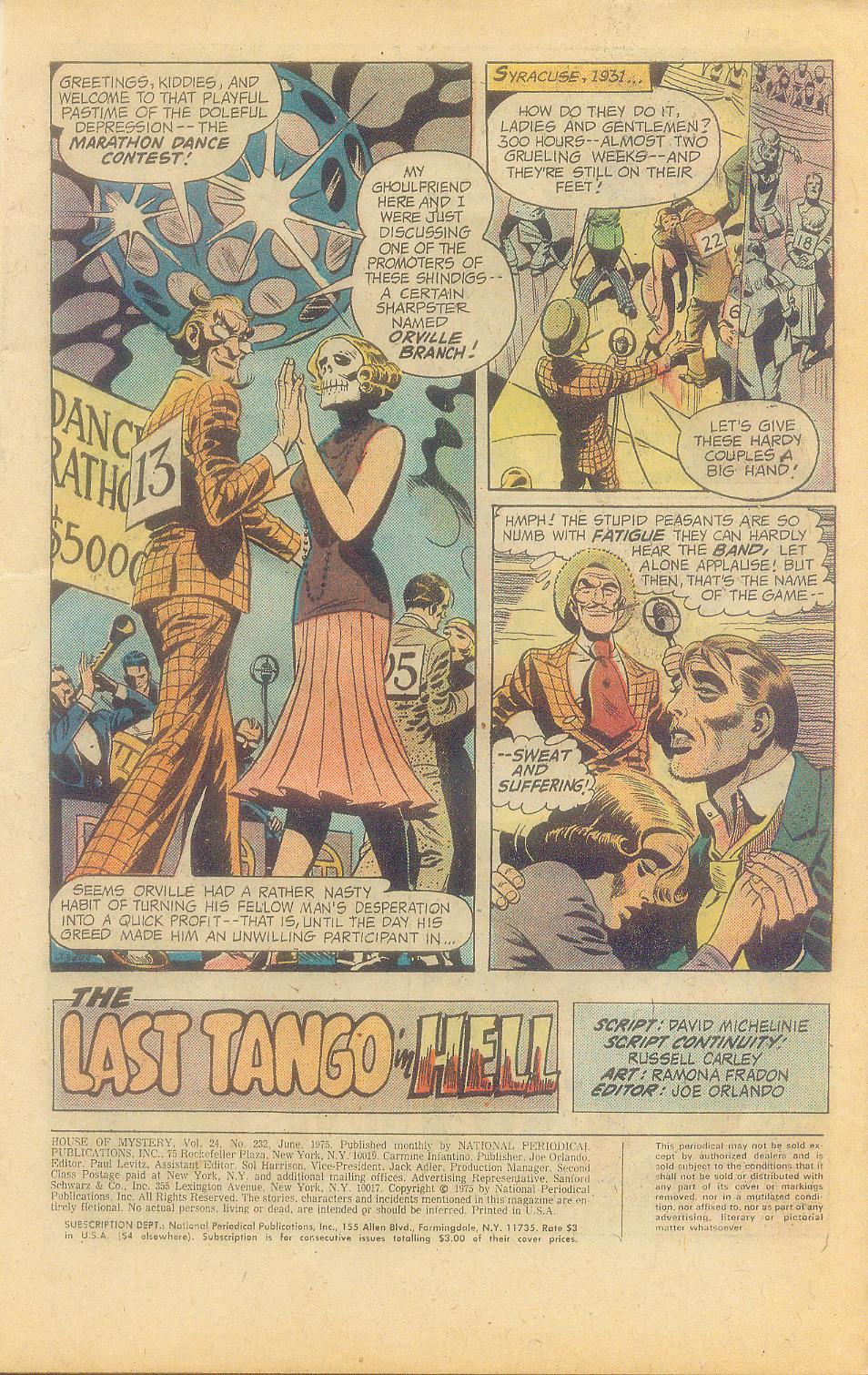 Read online House of Mystery (1951) comic -  Issue #232 - 4