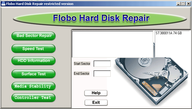 hard disk bad sector remover