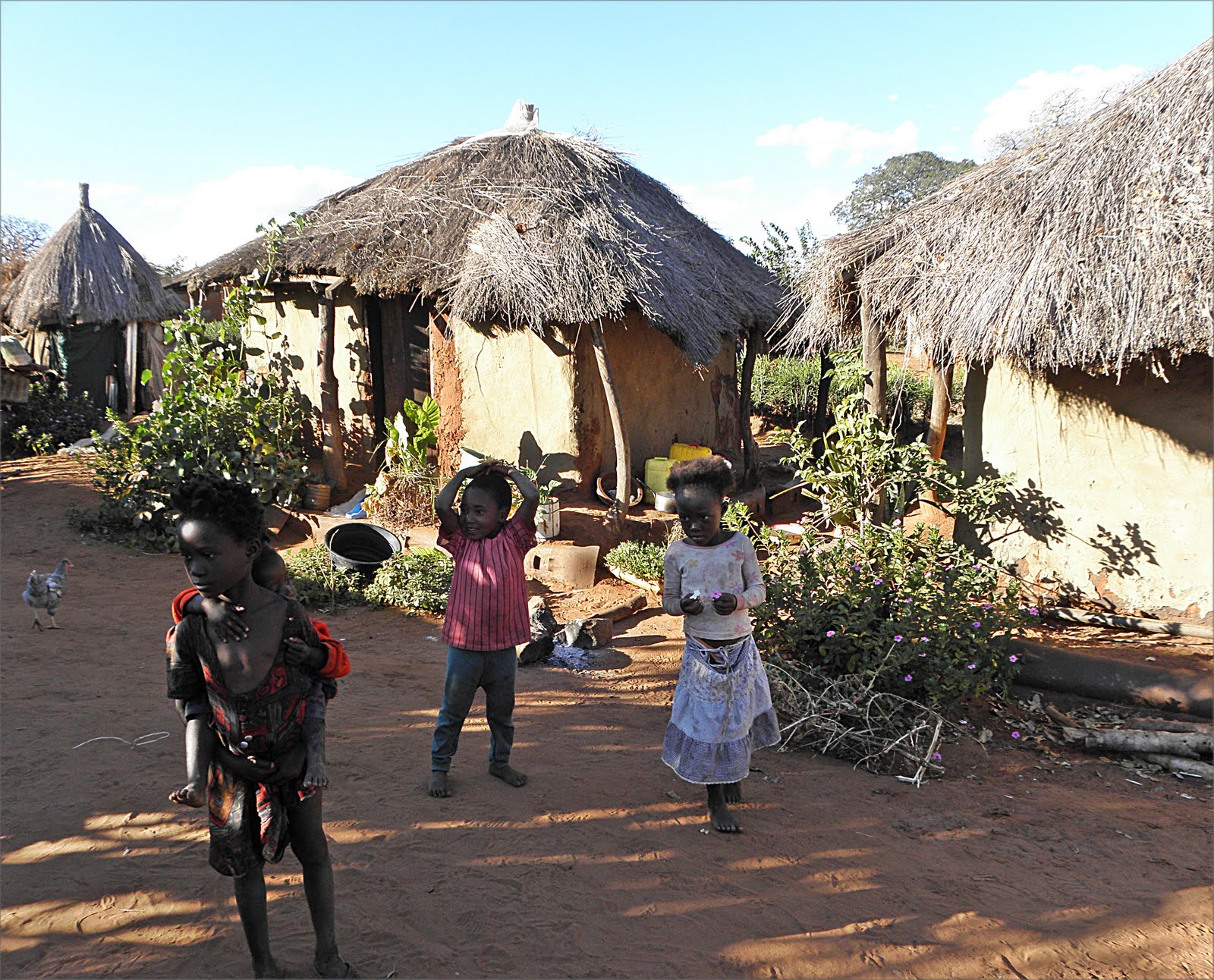 A Breath of Fresh Air: Zambian village visit........