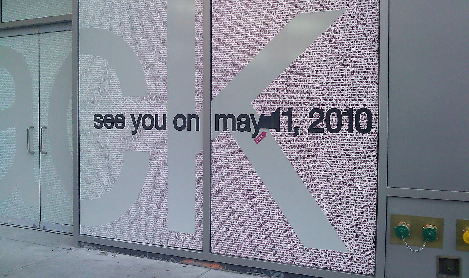 Sale Therapy Nordstrom Rack at Union Square Signage Is Up!