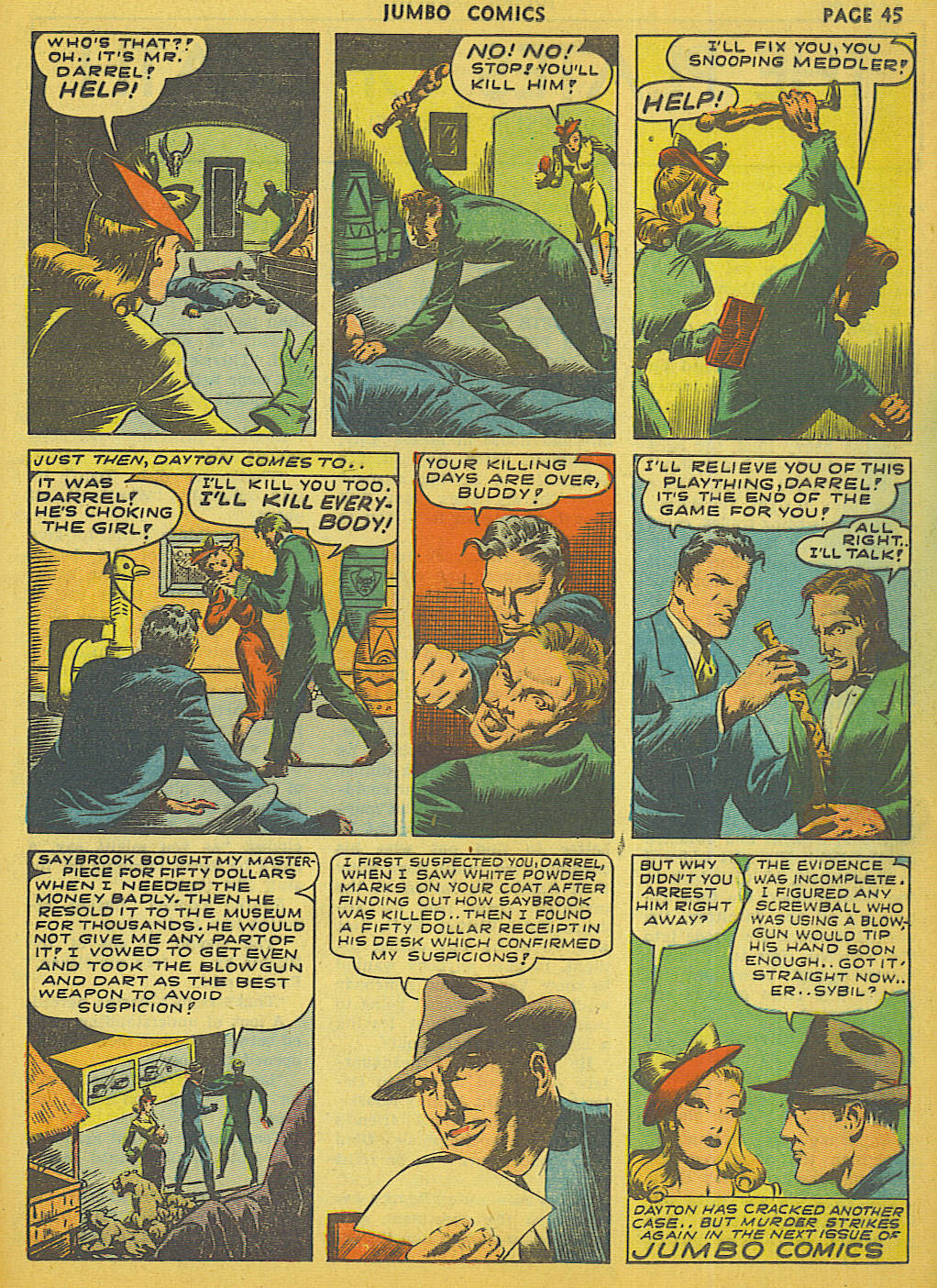 Read online Jumbo Comics comic -  Issue #49 - 47