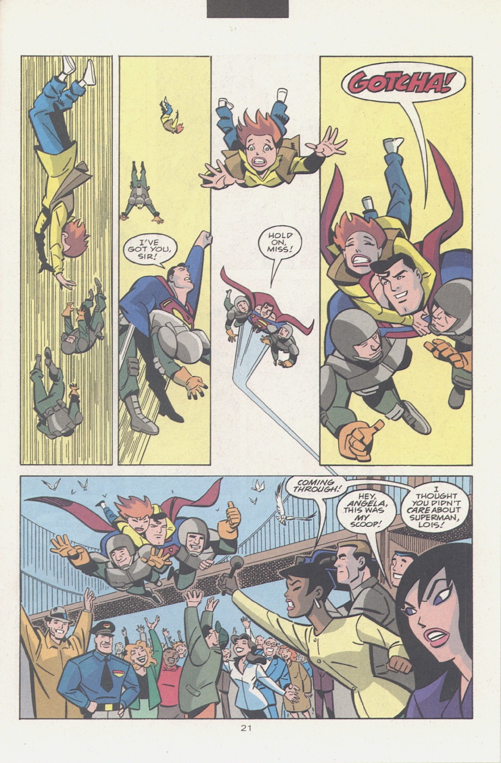 Read online Superman Adventures comic -  Issue #2 - 22