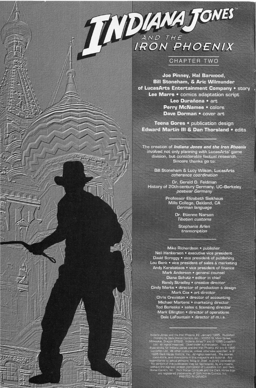 Read online Indiana Jones and the Iron Phoenix comic -  Issue #2 - 2