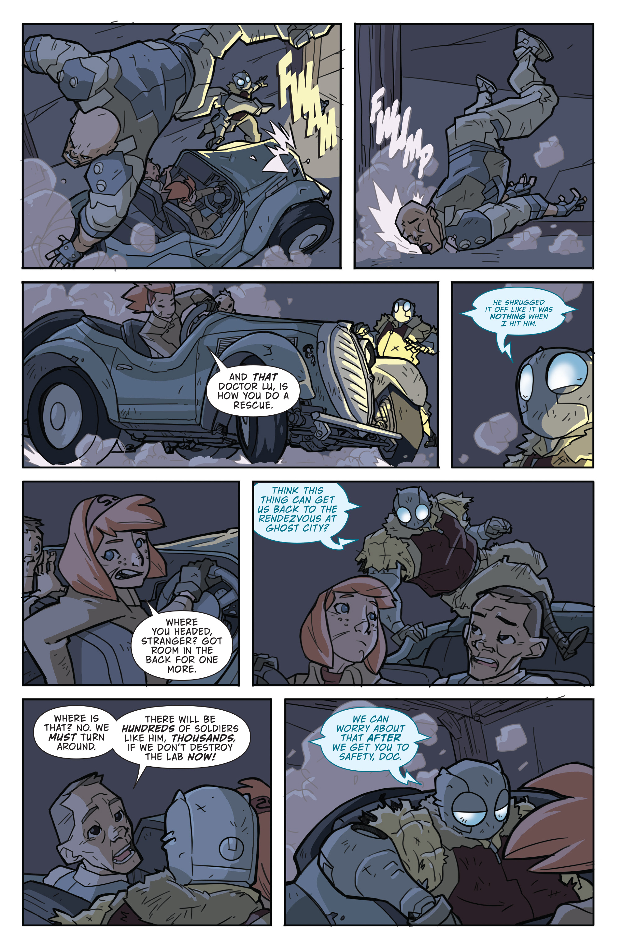 Read online Atomic Robo and the Temple of Od comic -  Issue #2 - 22