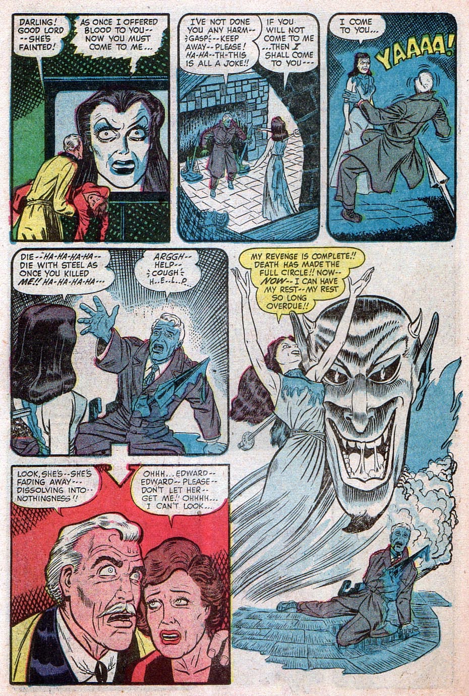 Read online Chamber of Chills (1951) comic -  Issue #8 - 26