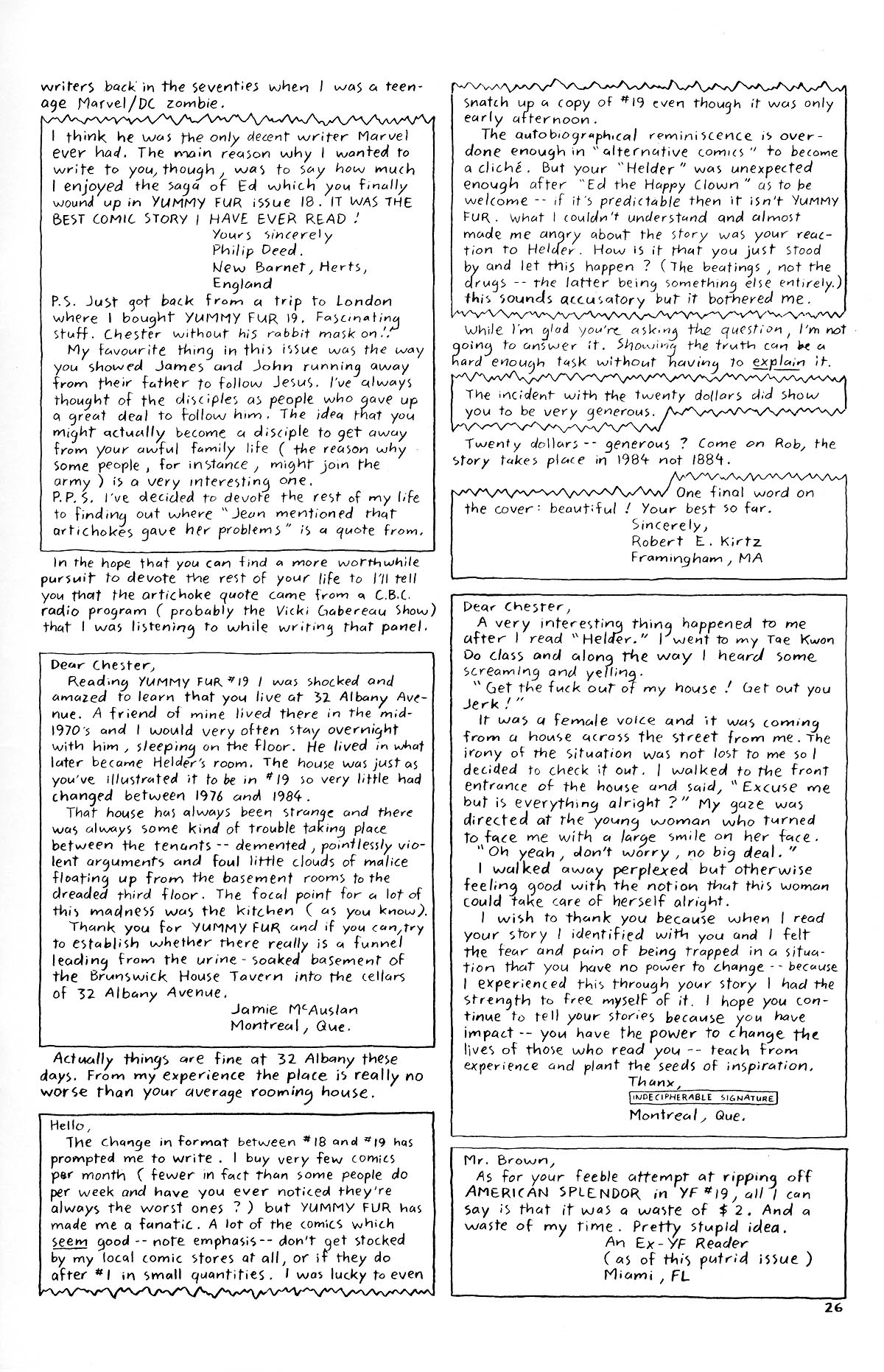 Read online Yummy Fur comic -  Issue #20 - 27