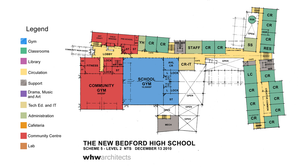 Bedford High School The New Bedford High School Scheme 6