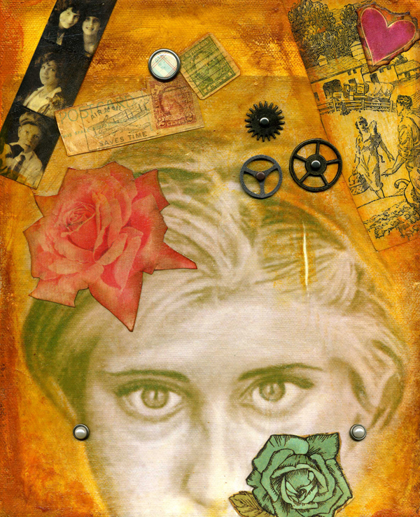 Ashley Lenz Art Mixed Media Girls