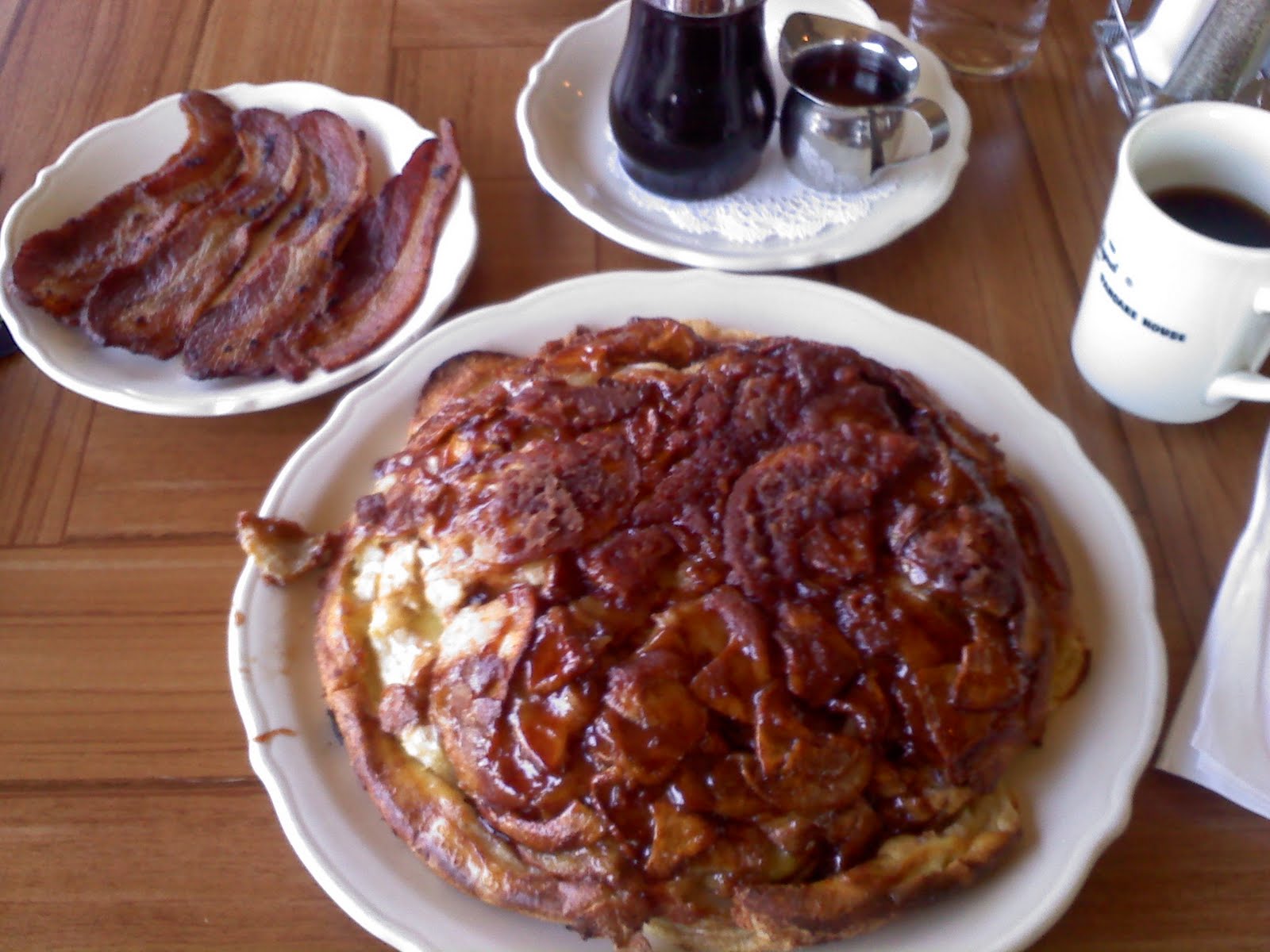 That Bootleg Guy TBG Eats Aaron vs. the Giant Apple Pancake from the