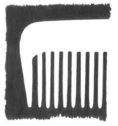 negative space drawing positive examples comb shape sibley mike easy drawings example object line open introduction area closed things arts