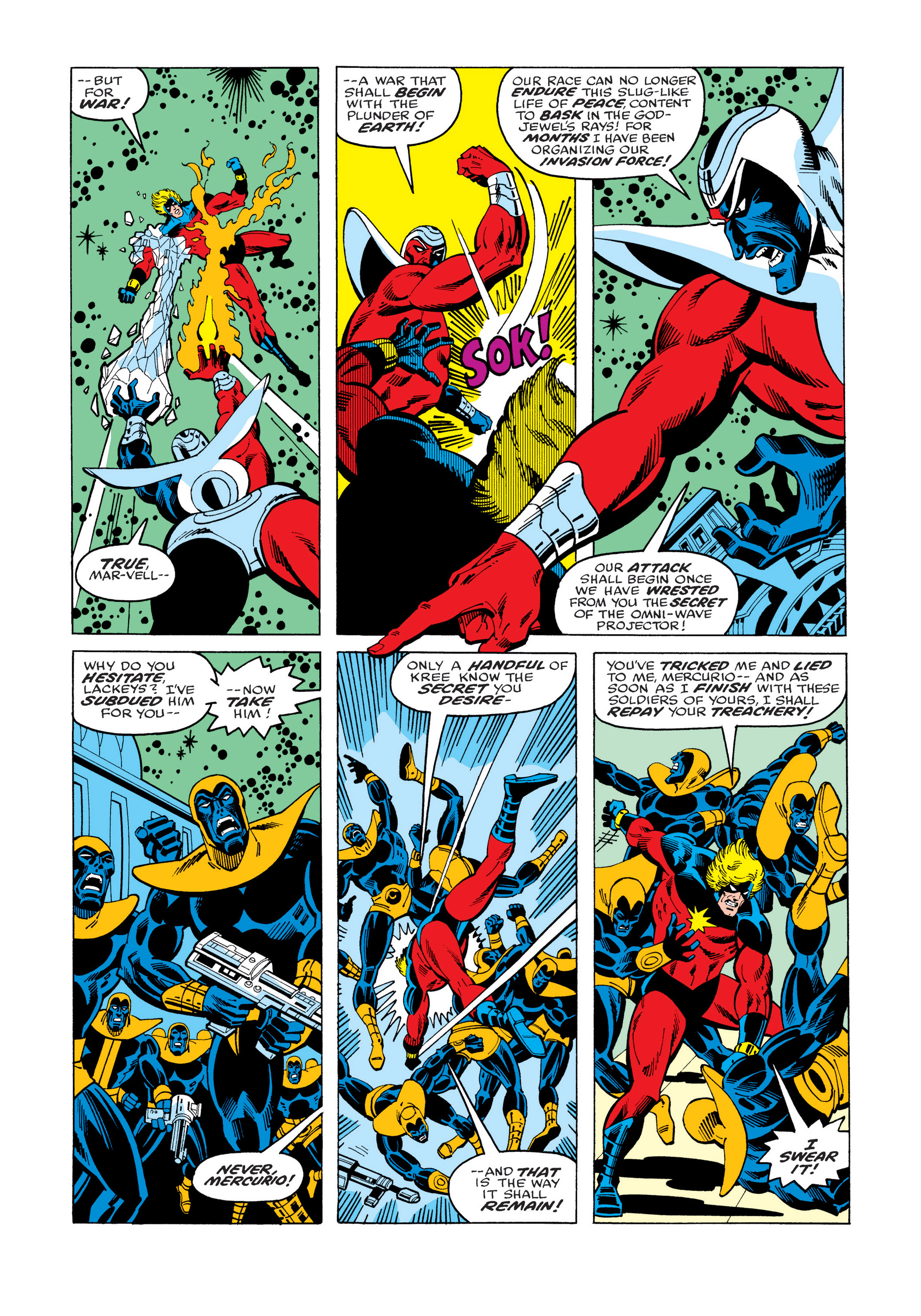 Read online Marvel Masterworks: Captain Marvel comic -  Issue # TPB 5 (Part 1) - 93