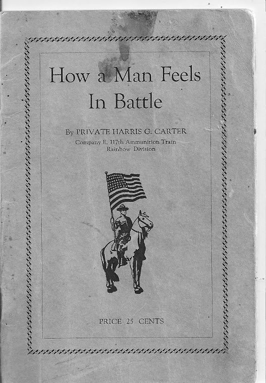 How a Man Feels In Battle