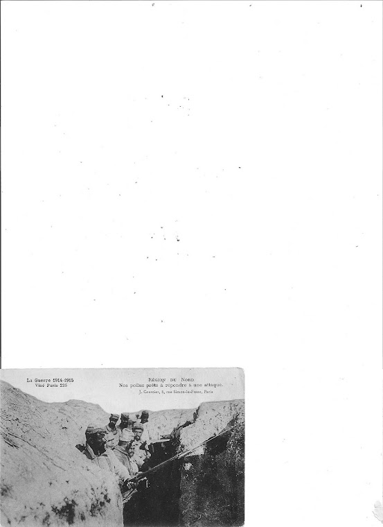 Post Card of the French troops
