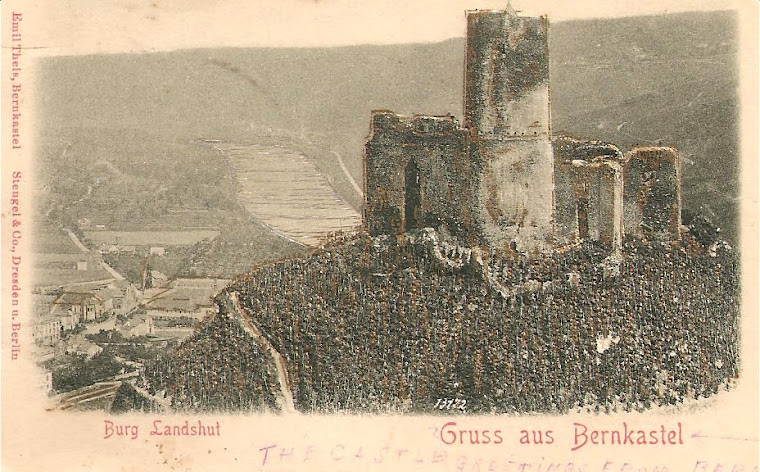 Colored Postcard of Berncastle
