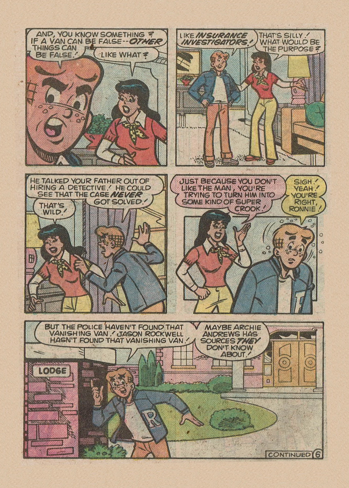 Read online Archie Annual Digest Magazine comic -  Issue #52 - 48