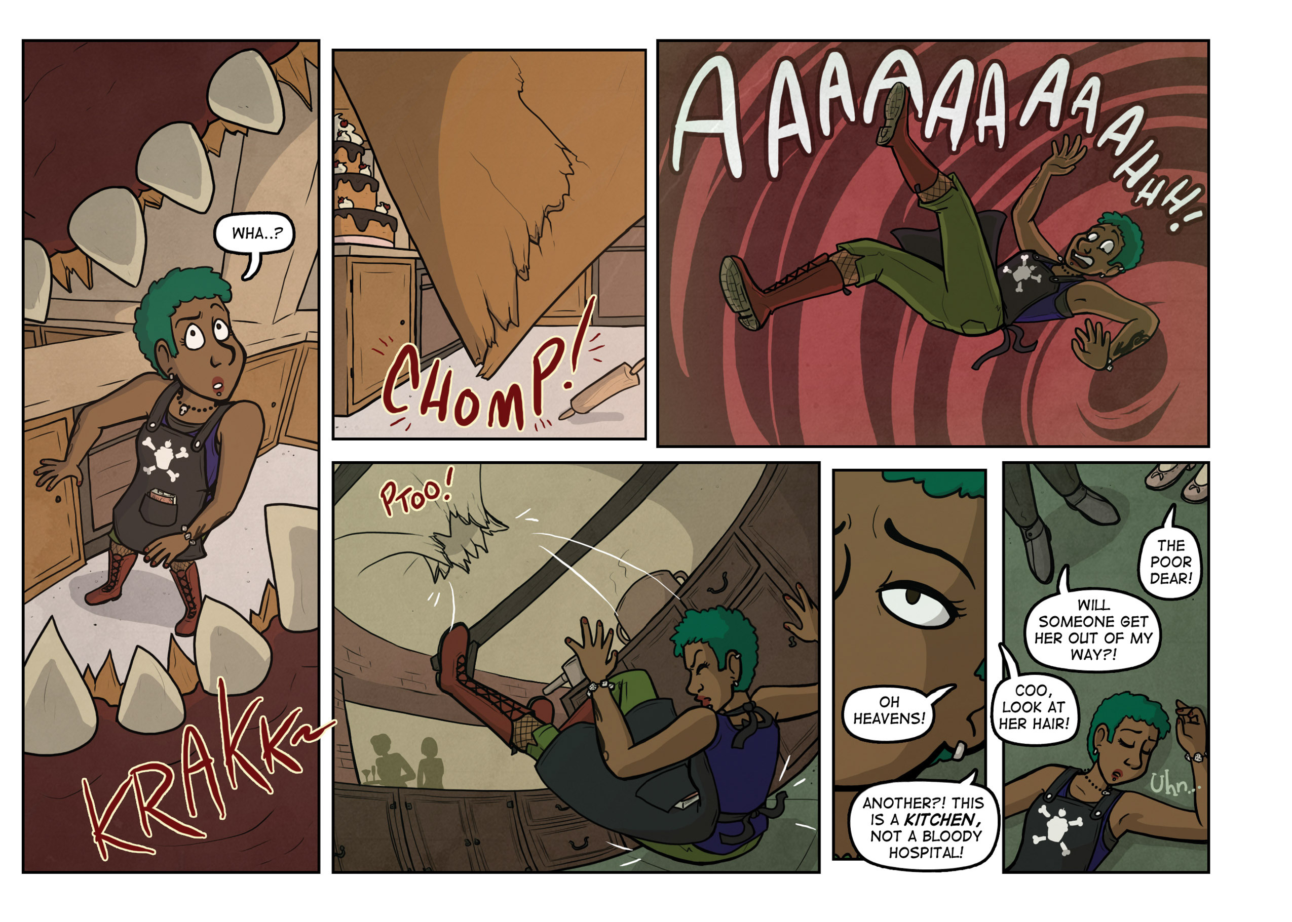 Read online Widdershins comic -  Issue #4 - 14