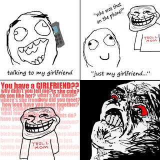 Trollface mom girlfriend rage