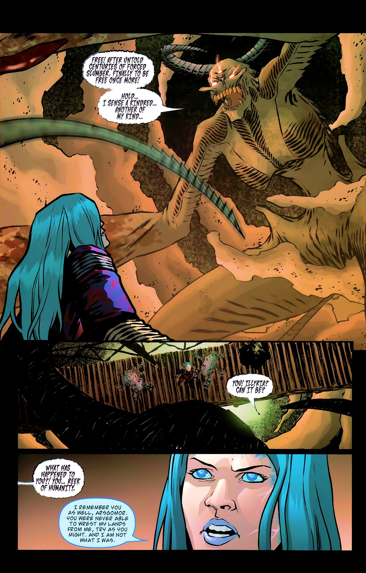 Read online Angel: Illyria: Haunted comic -  Issue #4 - 4