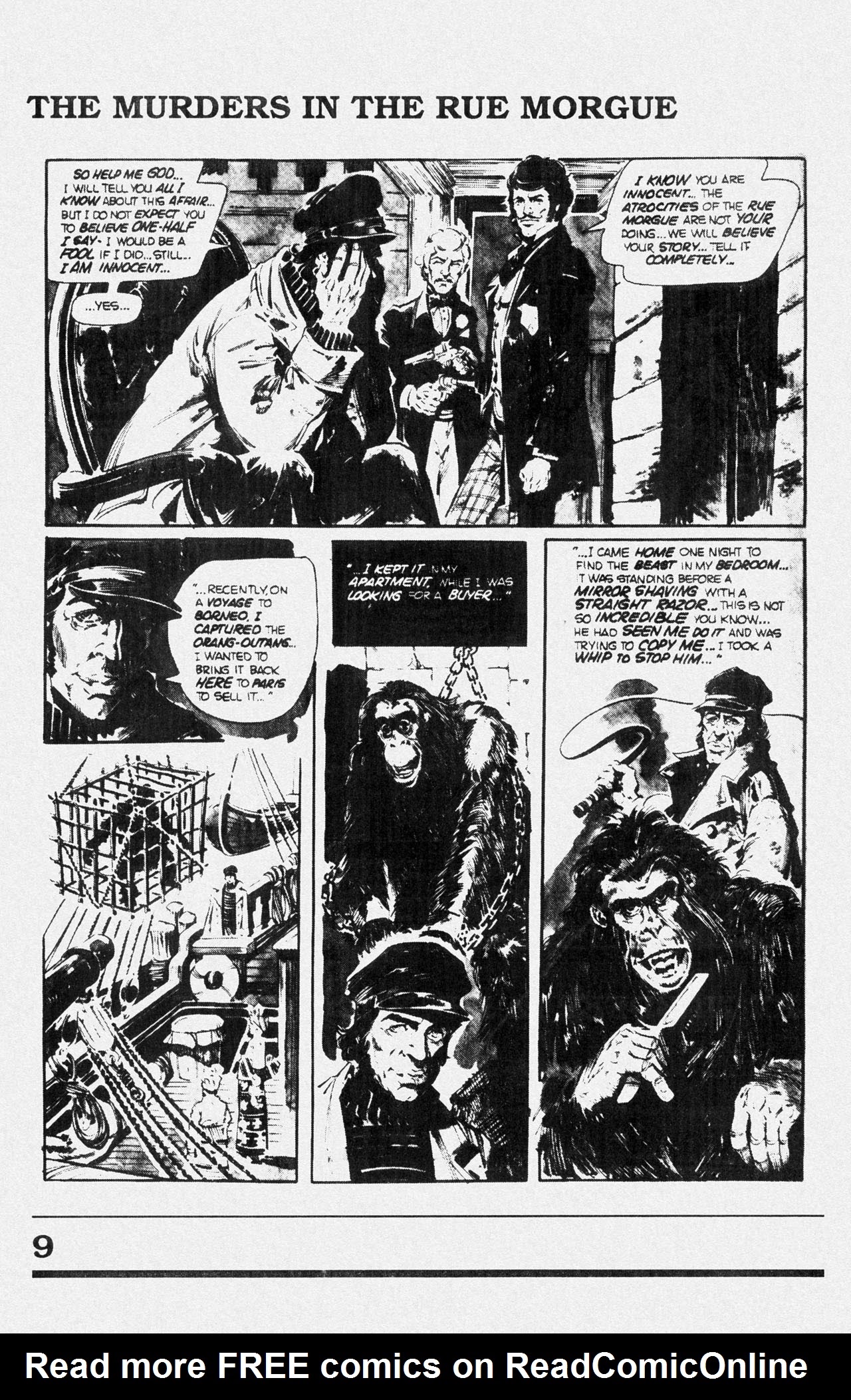 Read online Edgar Allan Poe: The Murders in the Rue Morgue and Other Stories comic -  Issue # Full - 27