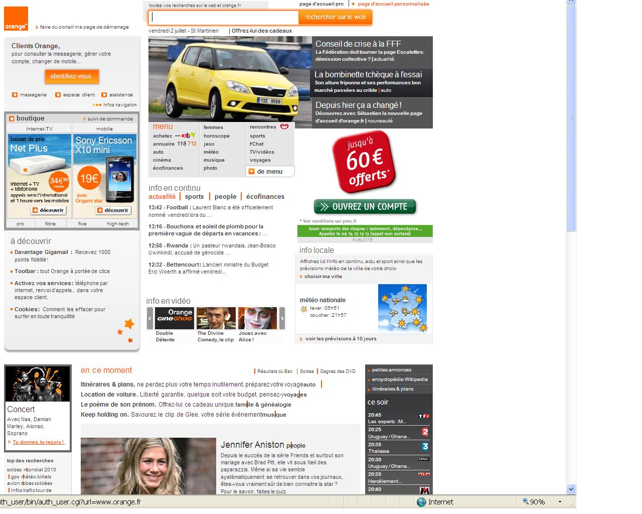 Orange.fr lance son nouveau portail L'alchimie digitale