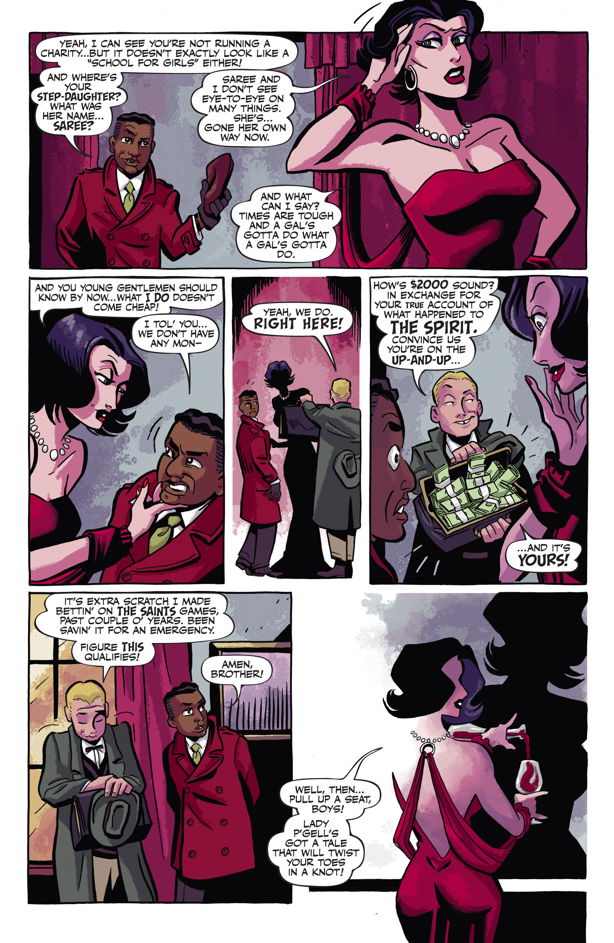 Read online Will Eisner's The Spirit comic -  Issue #4 - 5