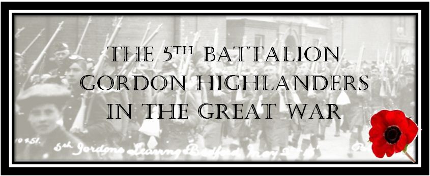 5th Gordon Highlanders in the Great War