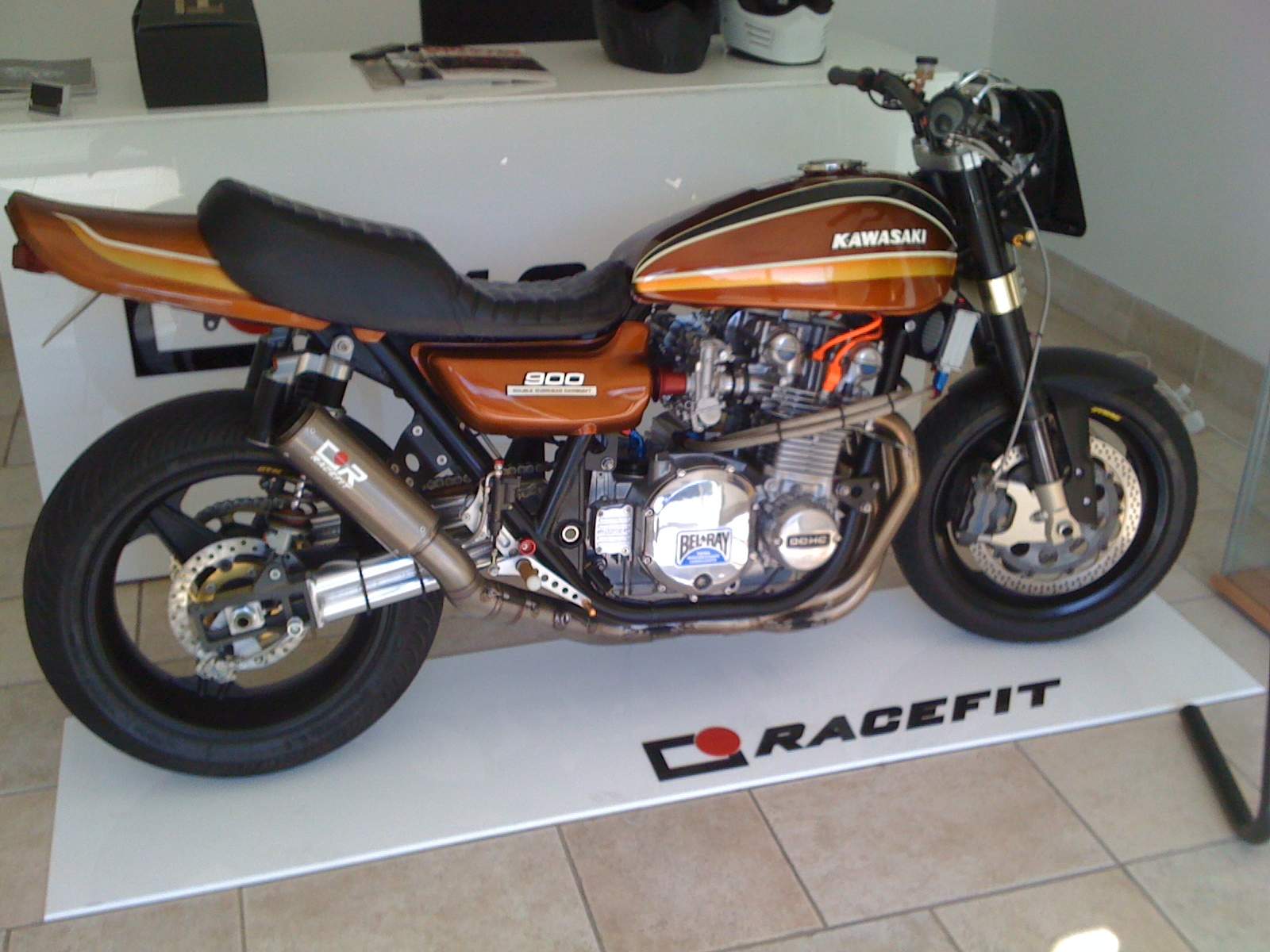 racefit exhaust for z900