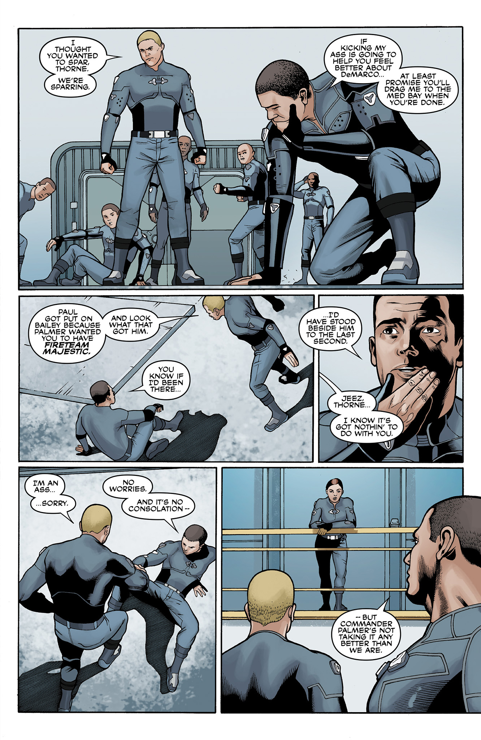 Read online Halo: Escalation comic -  Issue #4 - 8