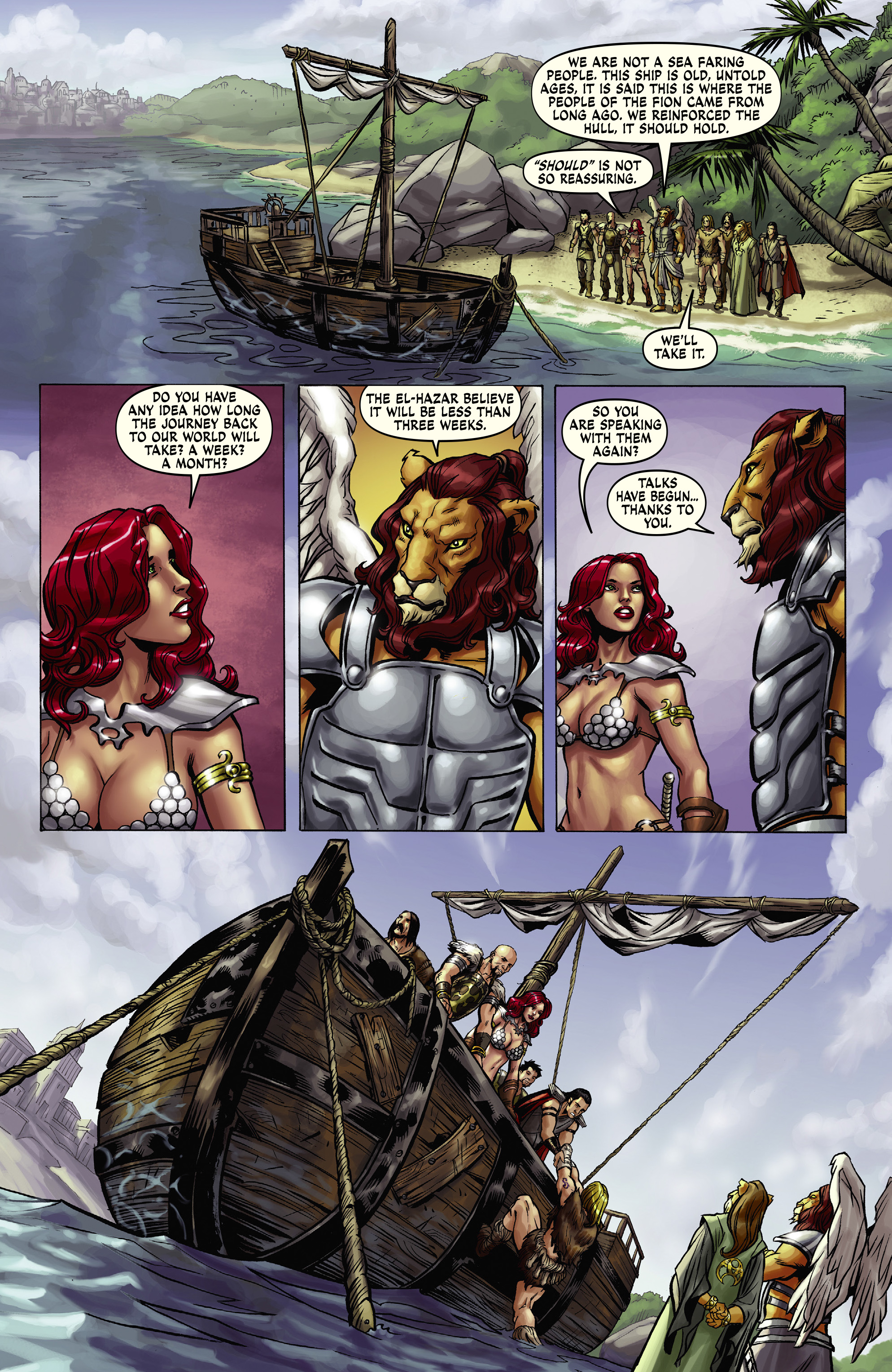 Read online Red Sonja Omnibus comic -  Issue # TPB 2 - 69
