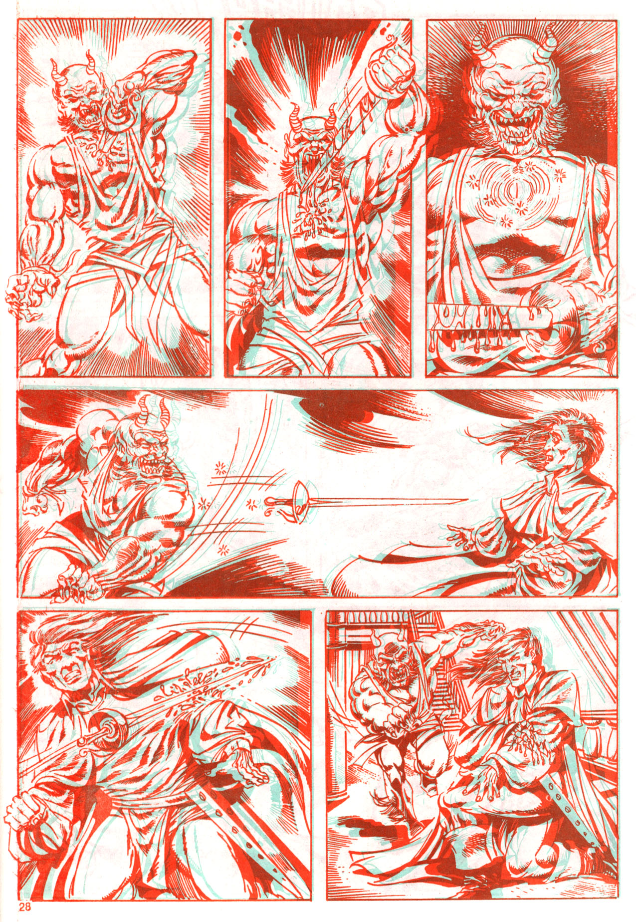 Read online Blackthorne 3-D Series comic -  Issue #60 - 30