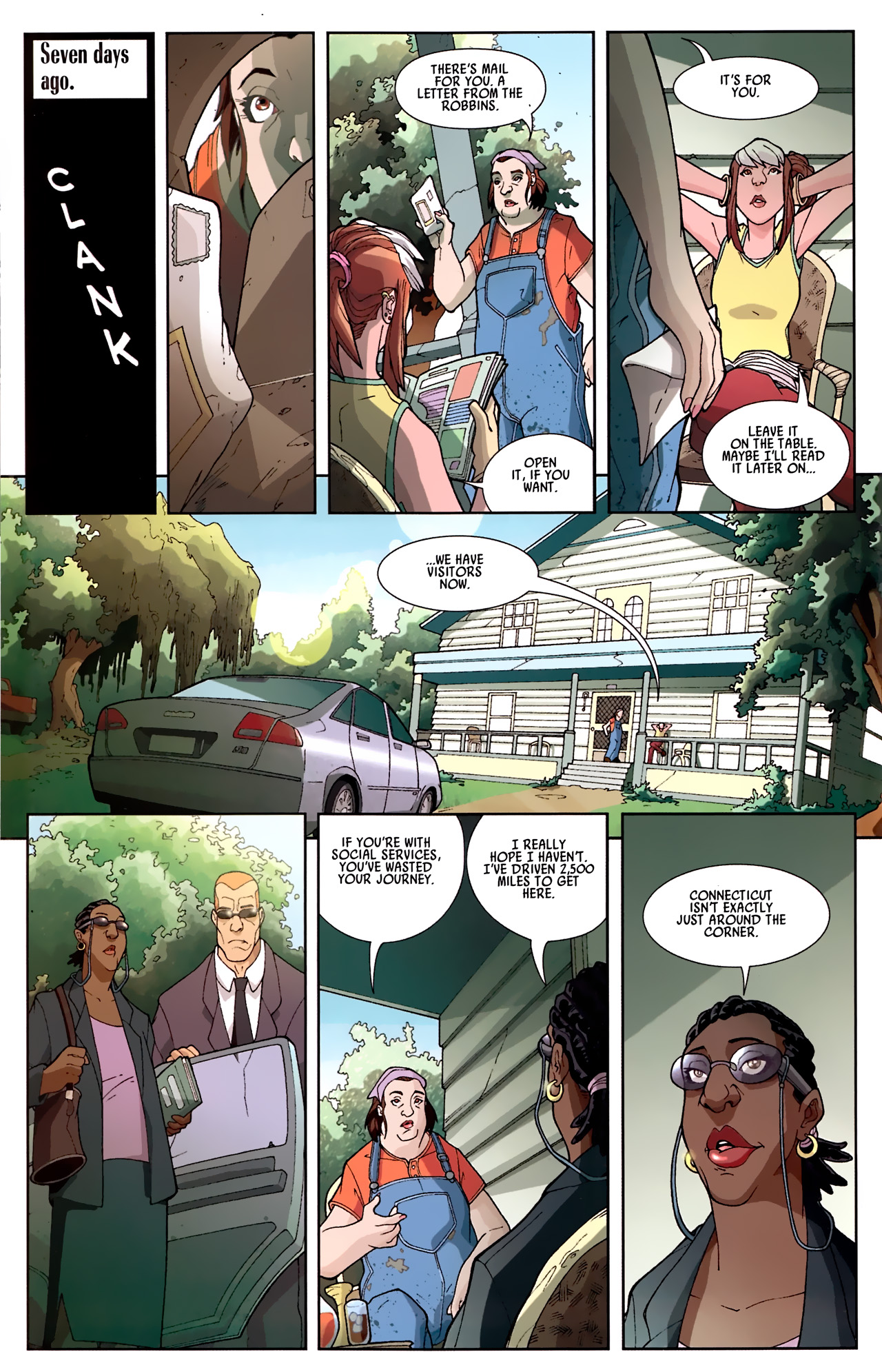 Read online X-Campus comic -  Issue #1 - 11