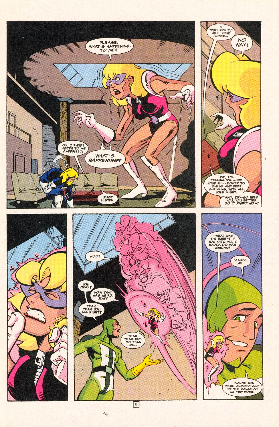 Read online Young Heroes in Love comic -  Issue #5 - 7