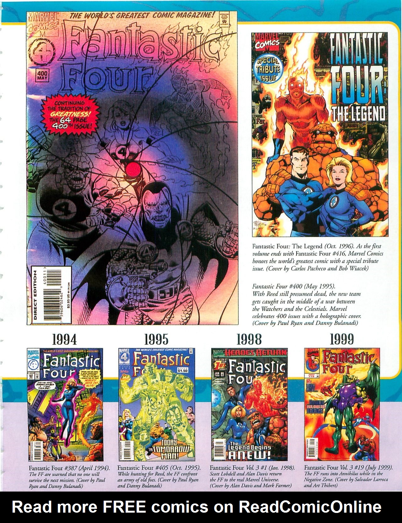 Read online Fantastic Four: The Universal Guide comic -  Issue # Full - 97