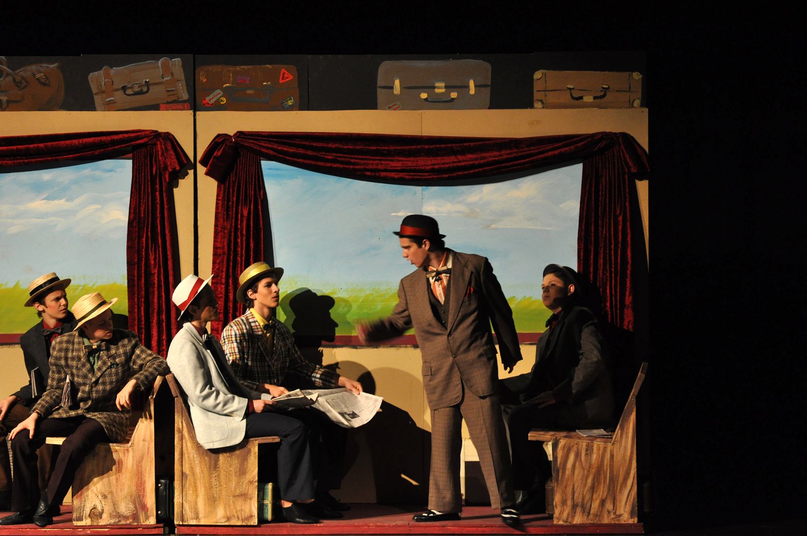 Color Cat Studios Music Man Train Scene Progression